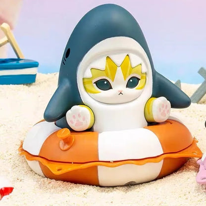 Mofusand Swimming Ring Stamp – Shark Cat