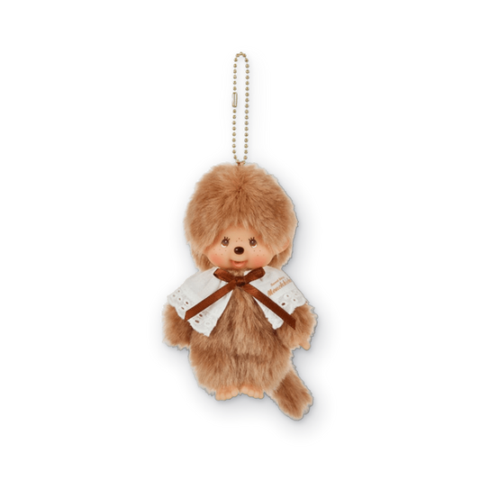 Monchhichi and Chimutan Classic Plush Doll Sweet Brown