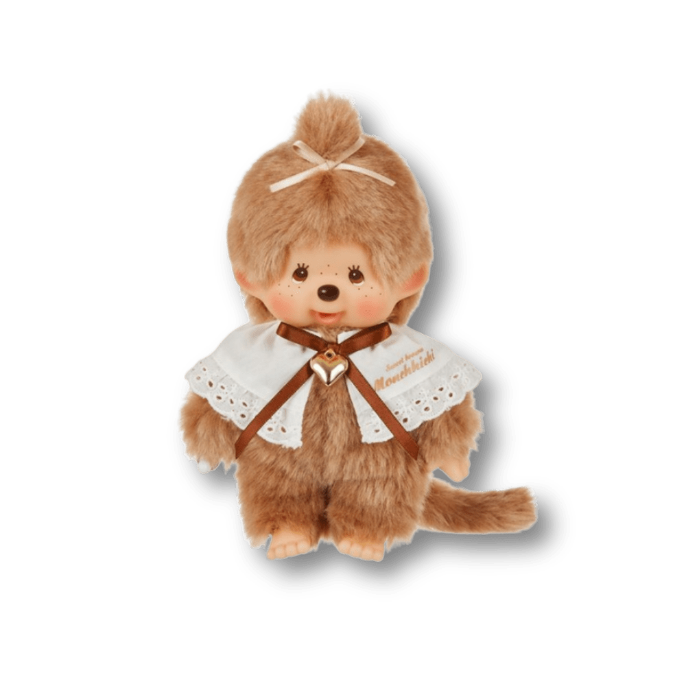 Monchhichi - Monchhichi and Chimutan Sweet Brown S Girl | Maskotka 18cm - KICKOMI