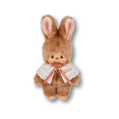 Monchhichi - Monchhichi and Chimutan Sweet Brown Series S brązowy królik | Maskotka 18cm - KICKOMI