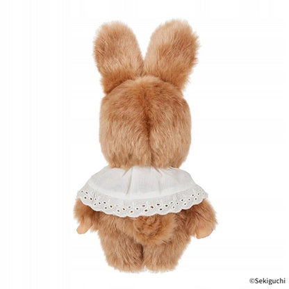 Monchhichi - Monchhichi and Chimutan Sweet Brown Series S brązowy królik | Maskotka 18cm - KICKOMI