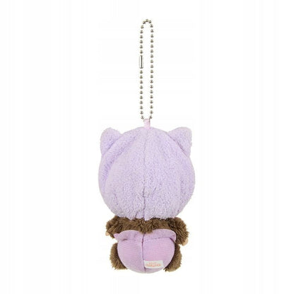 Monchhichi - Monchhichi Babychichi Cat fioletowy | Brelok - KICKOMI