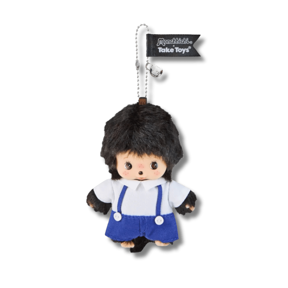 Monchhichi - Monchhichi Bebichhichi School Uniform Boy | Brelok 10cm - KICKOMI