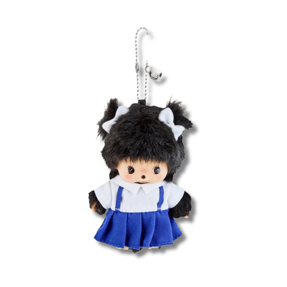 Monchhichi - Monchhichi Bebichhichi School Uniform Girl | Brelok 10cm - KICKOMI