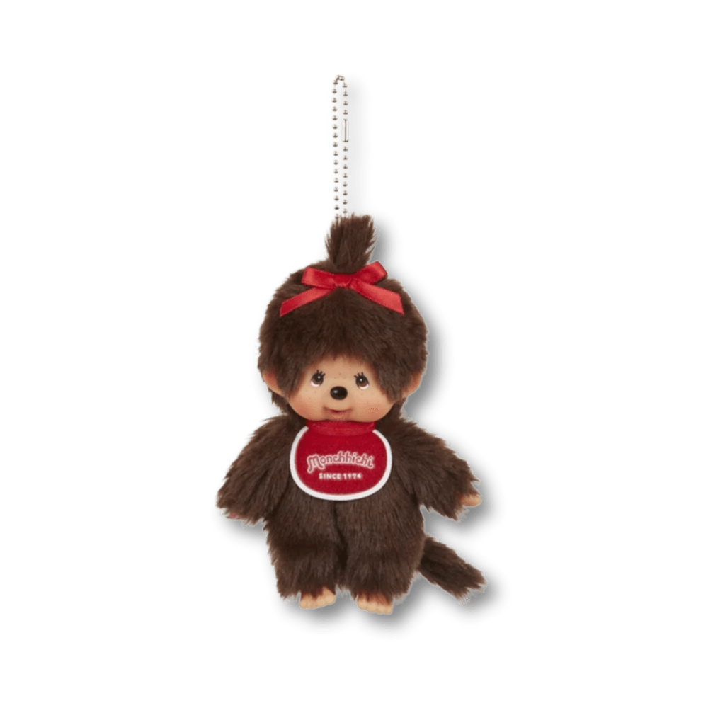 Monchhichi - Monchhichi Classic Colors FEMALE brązowy | Brelok - KICKOMI