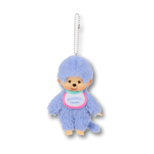 Monchhichi - Monchhichi COLORS Blue Niebieski | Brelok 12cm - KICKOMI