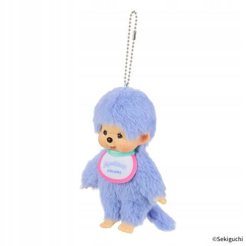 Monchhichi - Monchhichi COLORS Blue Niebieski | Brelok 12cm - KICKOMI