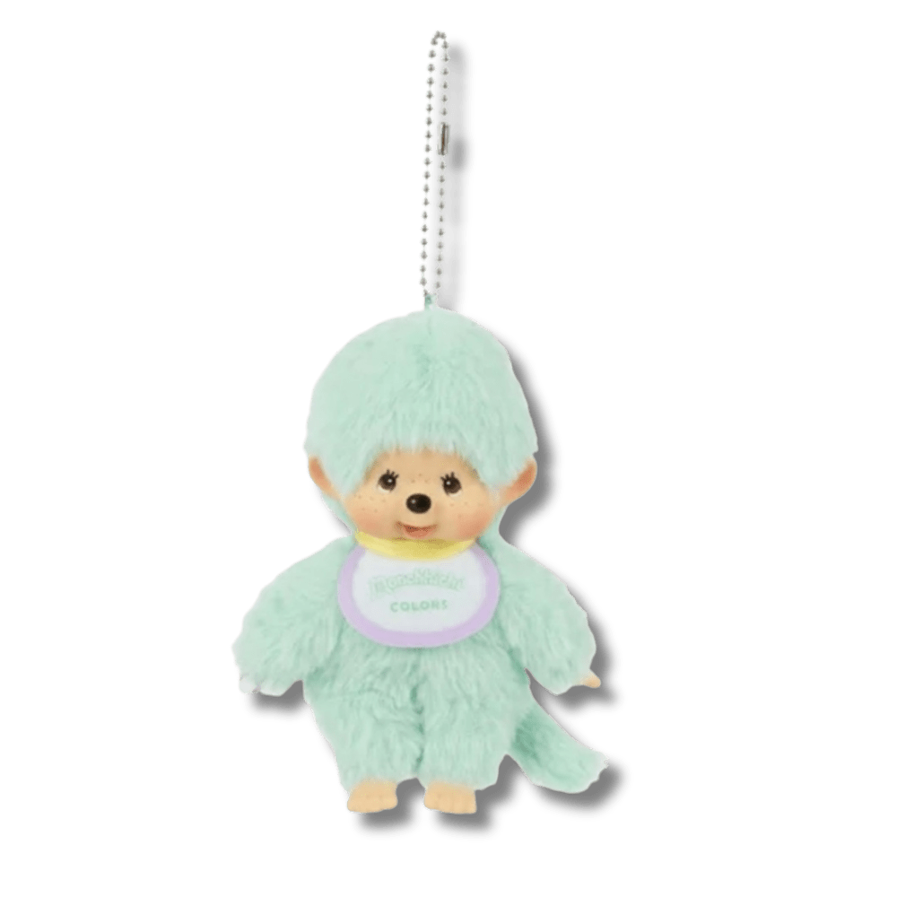 Monchhichi - Monchhichi COLORS Mint Green Keychain Sekiguchi | Brelok - KICKOMI