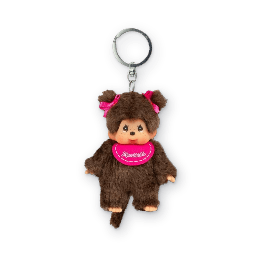 Monchhichi - Monchhichi Dziewczynka z kucykami | 10 cm - KICKOMI