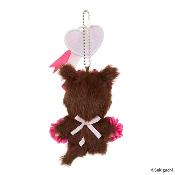 Monchhichi - Monchhichi Happy Color Babychichi Girl Różowy Pink | Brelok 10cm - KICKOMI