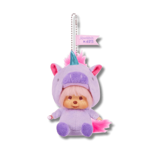 Monchhichi - Monchhichi x Shinako Jednorożec Unicorn | Brelok 11cm - KICKOMI