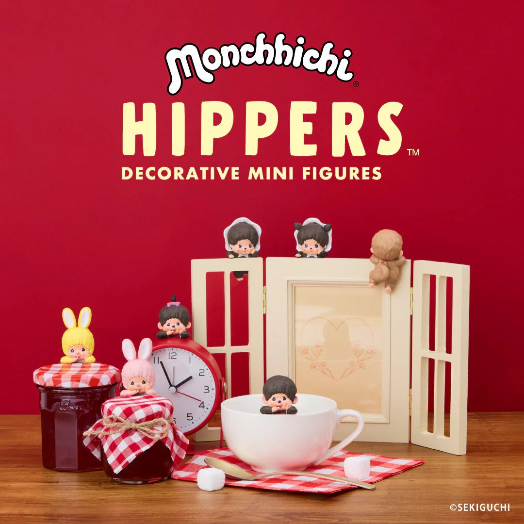 Monchhichi - Sonny Angel Monchichi Hippers | Blind Box Figurka Kolekcjonerska - KICKOMI
