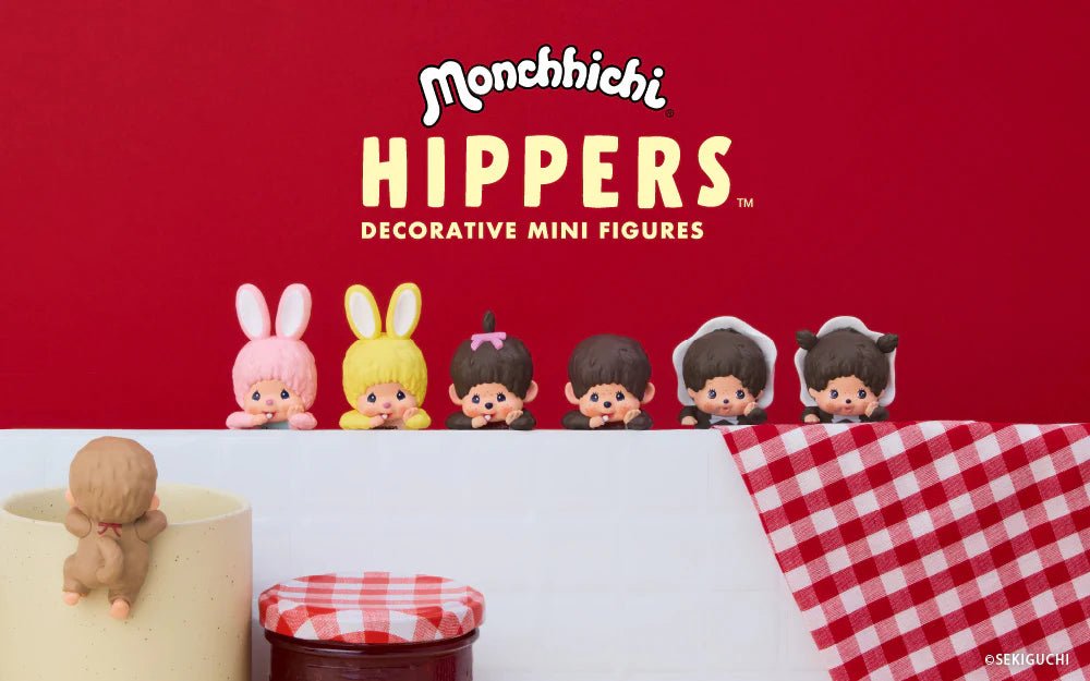 Monchhichi - Sonny Angel Monchichi Hippers | Blind Box Figurka Kolekcjonerska - KICKOMI