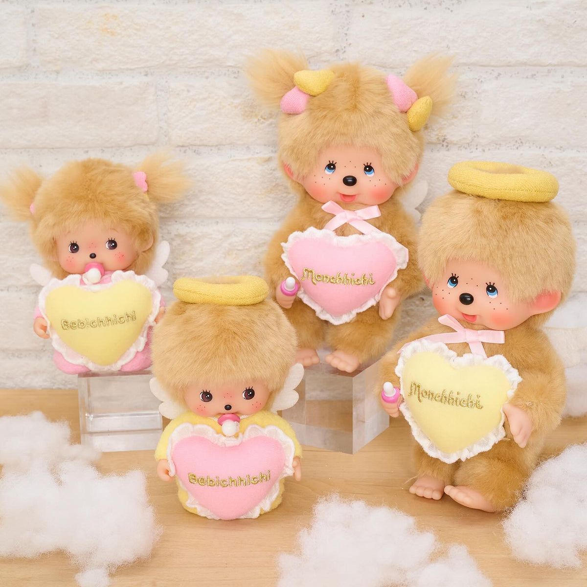 Monchhichi Love Happy Angel Boy S | 18 cm