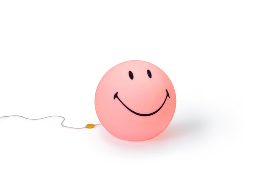 Mr Maria - Lampa Smiley XL PINK | 40cm - KICKOMI