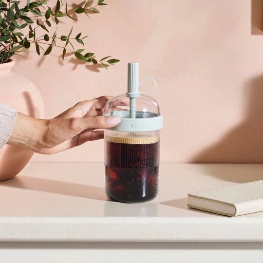 Nespresso - Nespresso Kubek podróżny Tumbler Aquamarine zielony - KICKOMI
