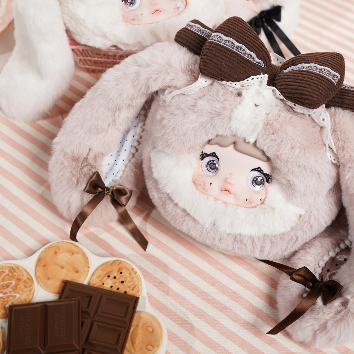 NOMMI Collecting Cutie Bag – Earl Grey Bunny