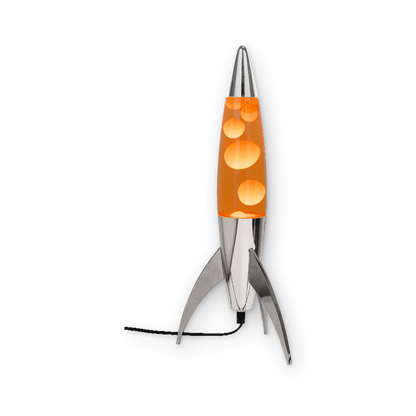 Laavalamp Orange Rocket