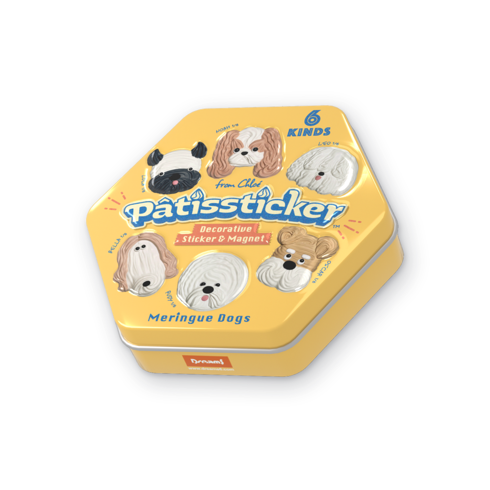 Pâtissticker Meringue Dogs – blind box