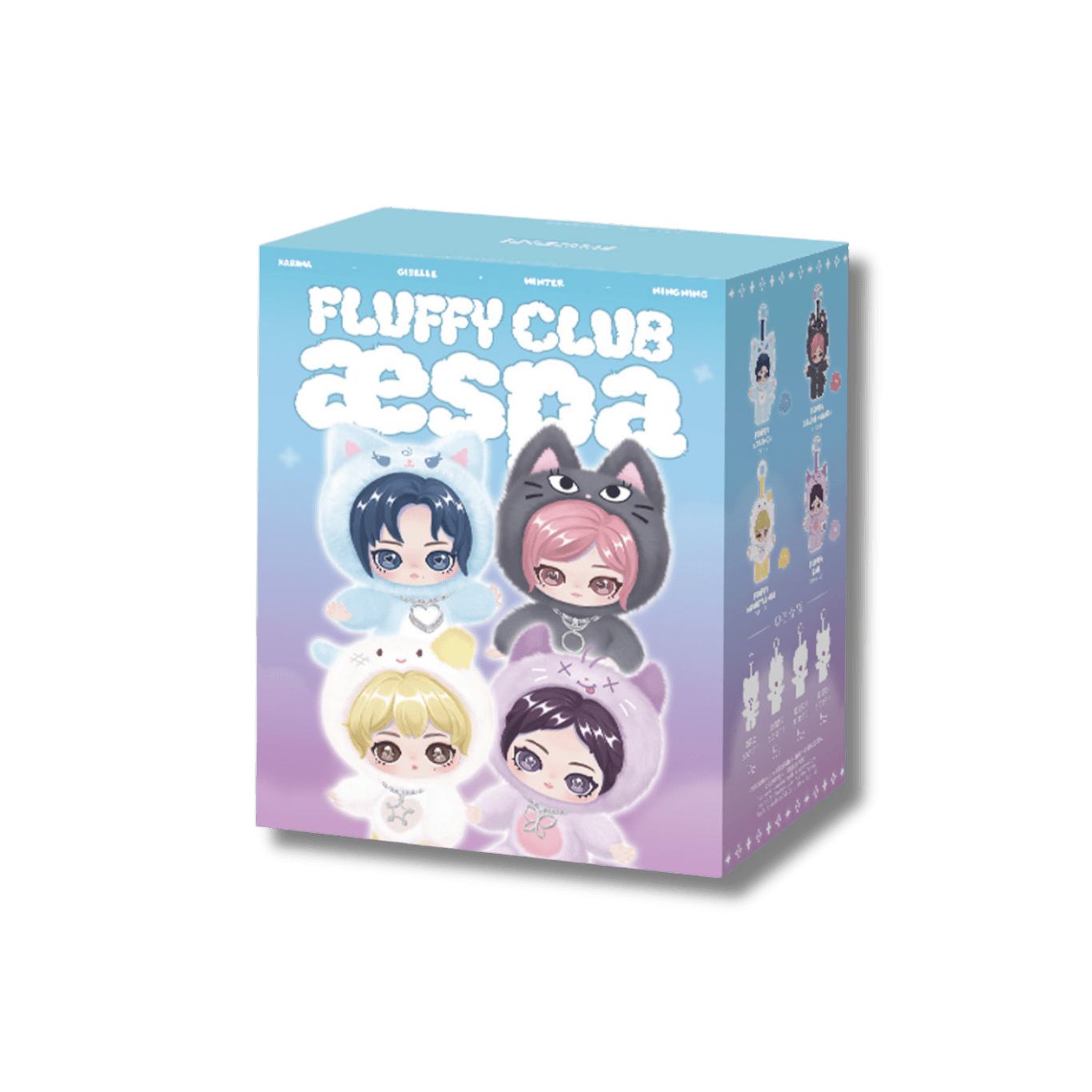 POP MART - aespa Fluffy Club - KICKOMI