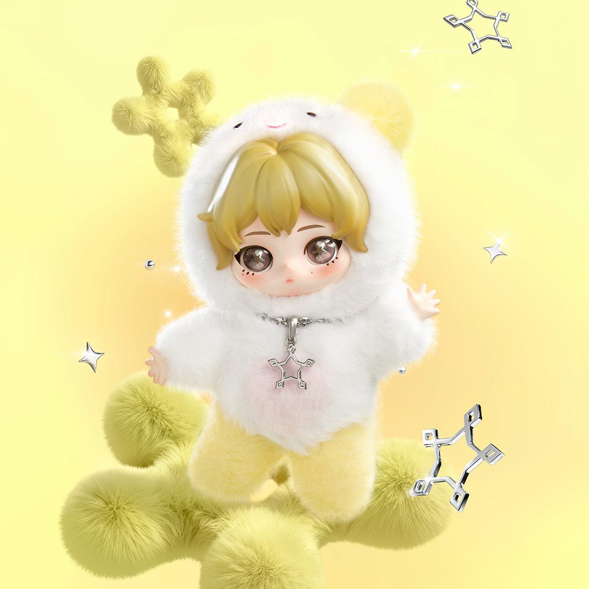 POP MART - aespa Fluffy Club - KICKOMI