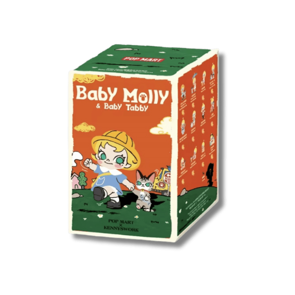POP MART - Baby Molly & Baby Tabby Series | Blind Box Figurka Kolekcjonerska - KICKOMI
