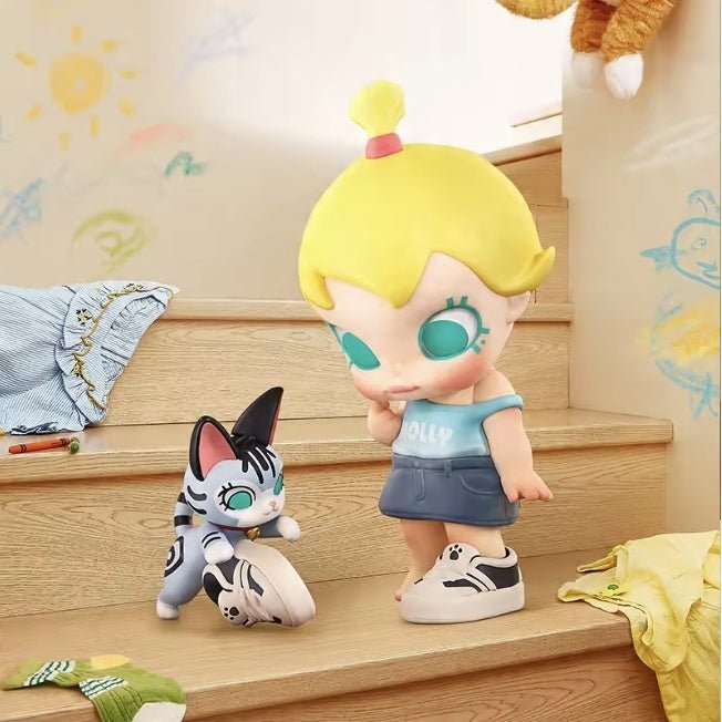 POP MART - Baby Molly & Baby Tabby Series | Blind Box Figurka Kolekcjonerska - KICKOMI