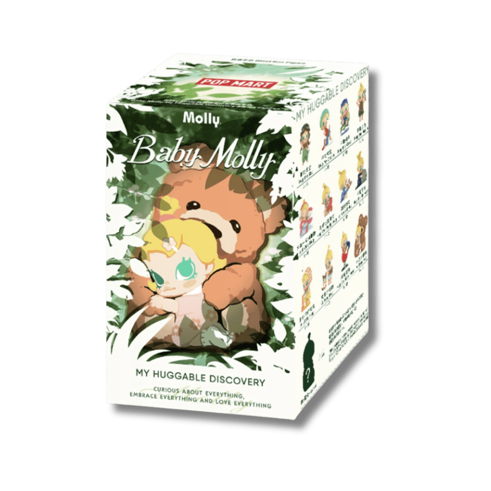 POP MART - Baby Molly My Huggable Discovery Series Figures | Blind Box Figurka Kolekcjonerskapopmart - KICKOMI