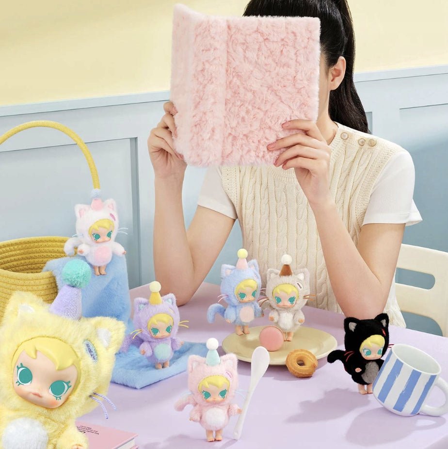 POP MART - Baby Molly Pocket Friends Series - Vinyl Plush | Blind Box Brelok - KICKOMI