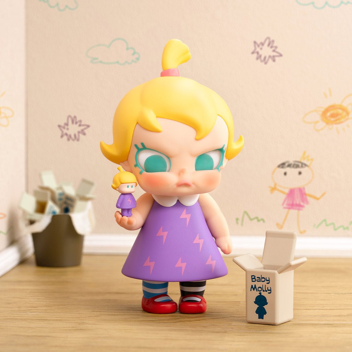 POP MART - Baby Molly When I was Three! - KICKOMI