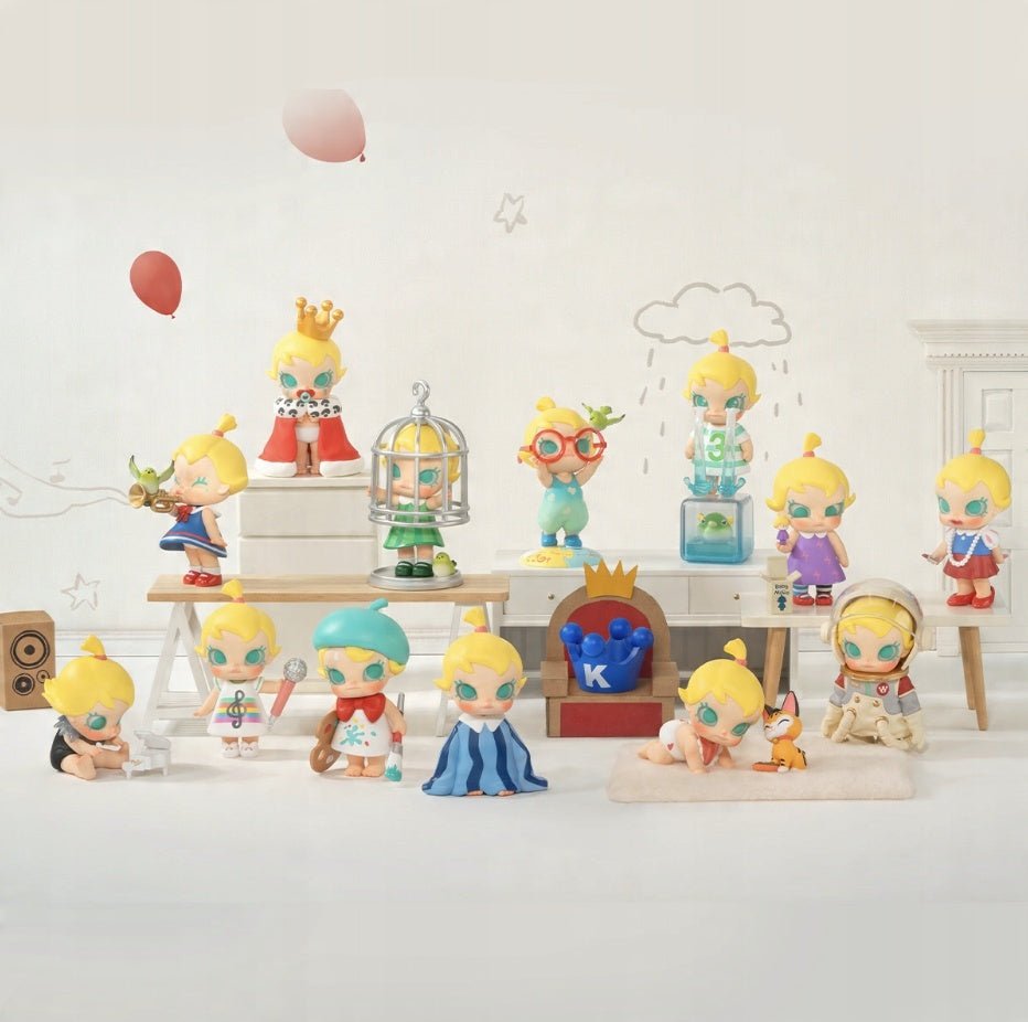 POP MART - Baby Molly When I was Three! | Blind Box Figurka Kolekcjonerska - KICKOMI