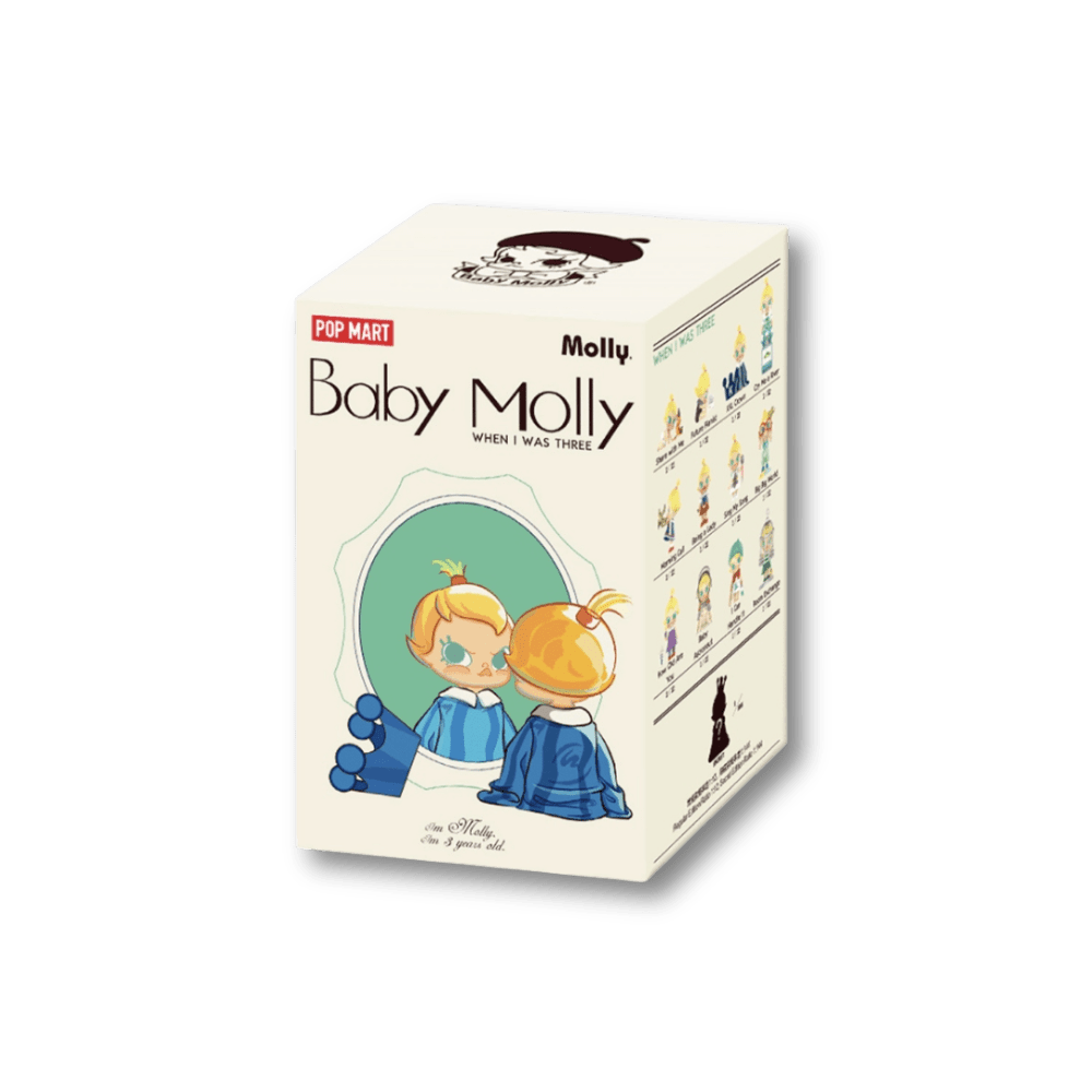 POP MART - Baby Molly When I was Three! | Blind Box Figurka Kolekcjonerska - KICKOMI