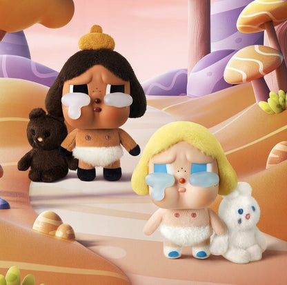 POP MART - CRYBABY Crying Again Maskotki Vinyl Face Box | Blind Box Brelok - KICKOMI