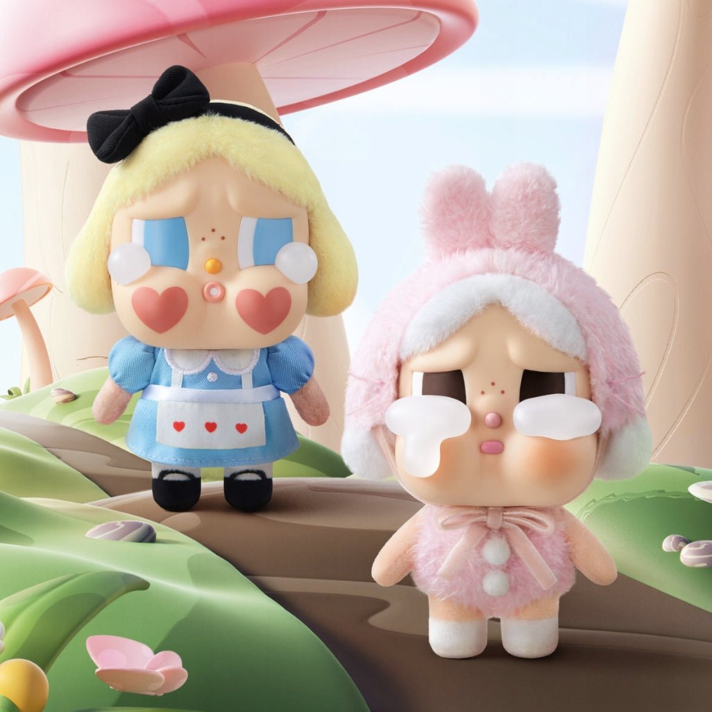 POP MART - CRYBABY Crying Again Maskotki Vinyl Face Box | Blind Box Brelok - KICKOMI