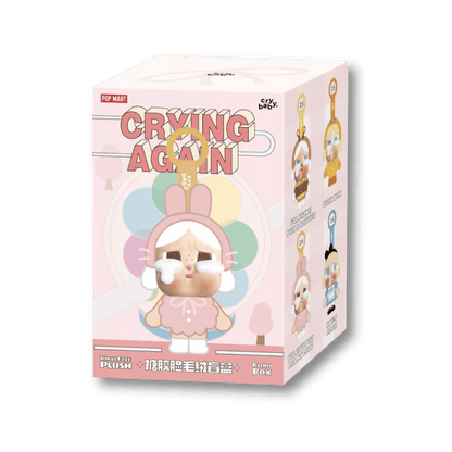 POP MART - CRYBABY Crying Again Maskotki Vinyl Face Box | Blind Box Brelok - KICKOMI