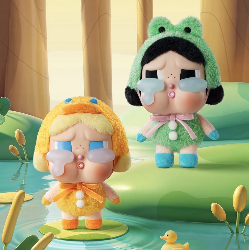 POP MART - CRYBABY Crying Again Maskotki Vinyl Face Box (DUCK YOU) | Blind Box Brelok - KICKOMI