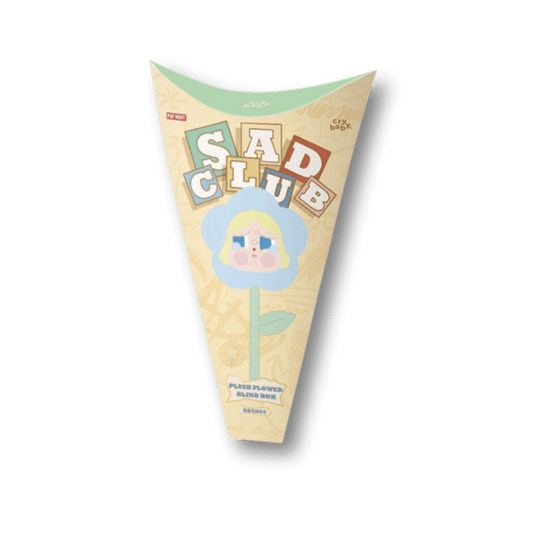 POP MART - CRYBABY Sad Club Series - Plush Flower | Blind Box Figurka Kolekcjonerska - KICKOMI