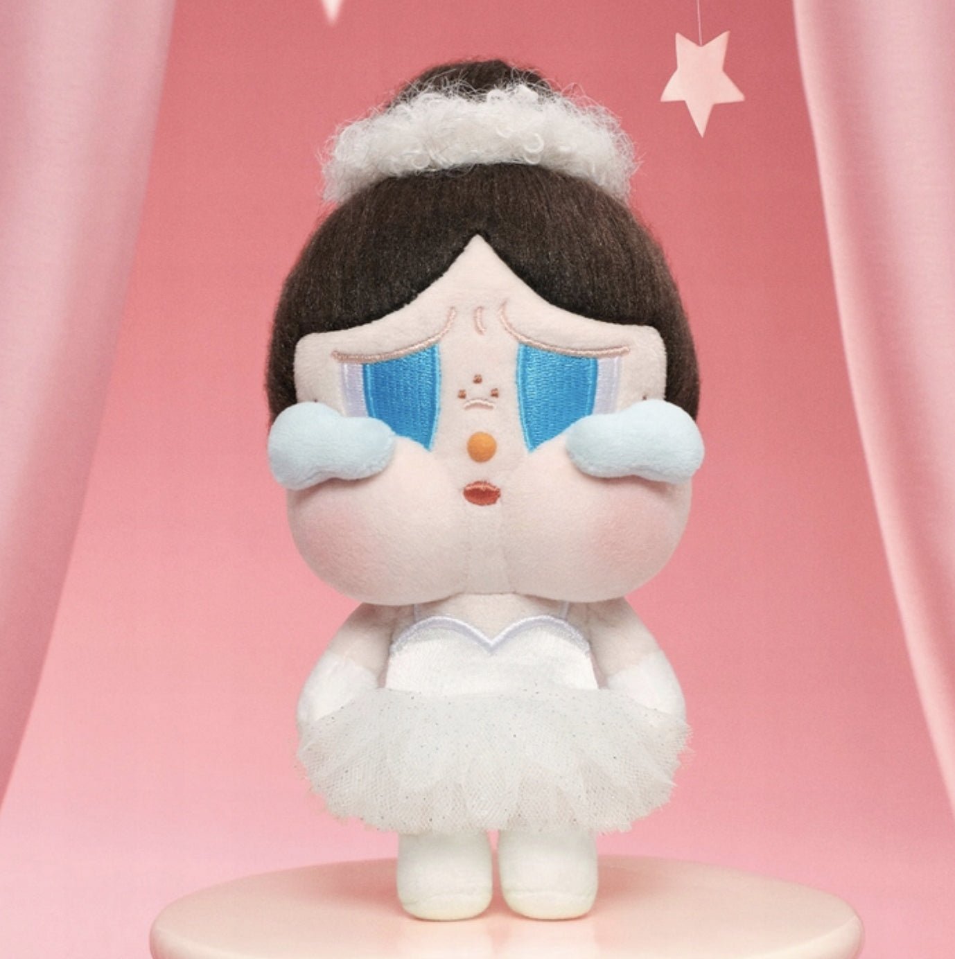 POP MART - CRYBABY SHINY SHINY Plush pendant blister pack Series Doll | Brelok - KICKOMI
