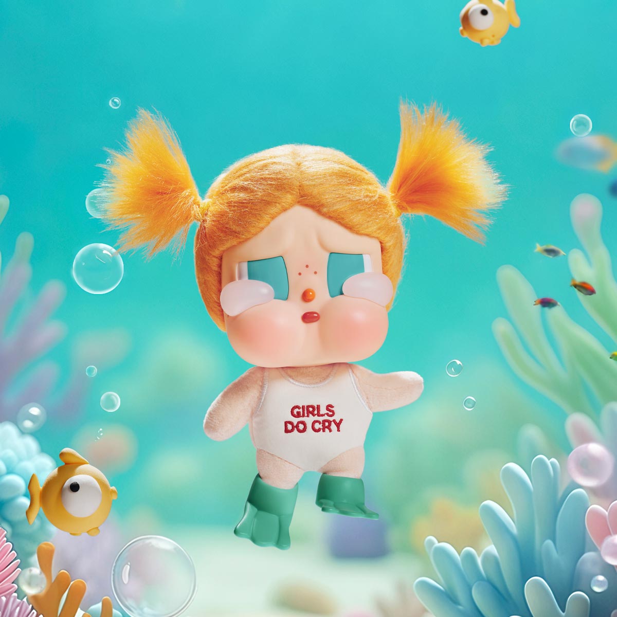 POP MART - CRYBABY Vacation Mode On - KICKOMI