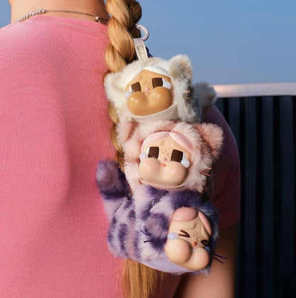 POP MART - CRYBABY Wild but Cutie Series Vinyl Plush Pendant | Blind Box Brelok - KICKOMI