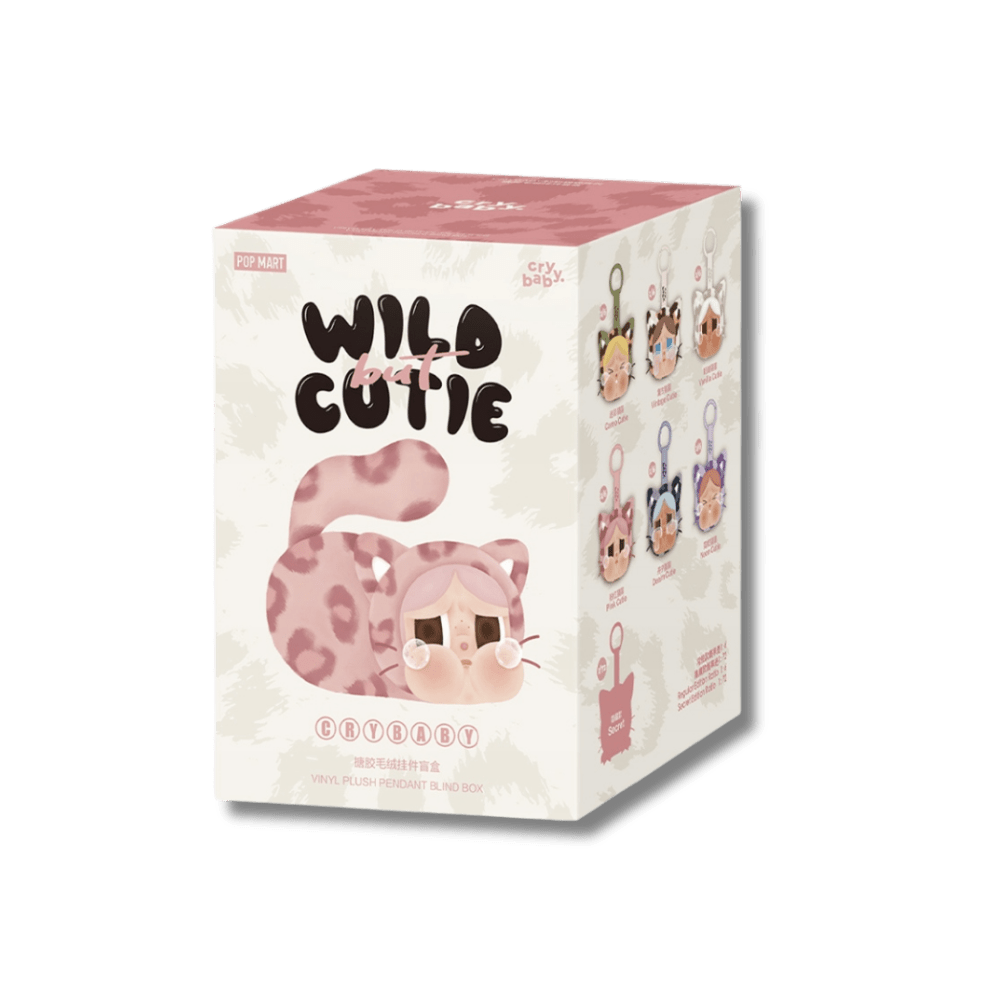 POP MART - CRYBABY Wild but Cutie Series Vinyl Plush Pendant | Blind Box Brelok - KICKOMI