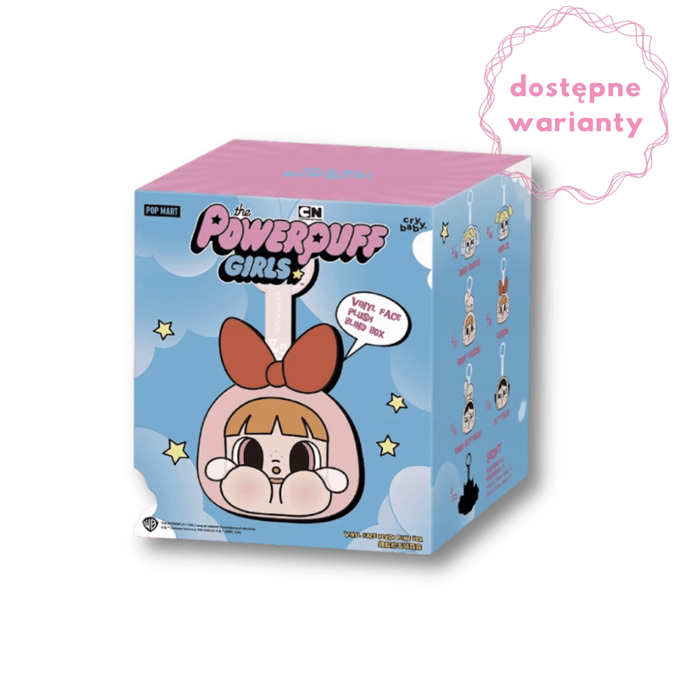 POP MART - Crybaby x Powerpuff Girls Series | Vinyl Face Blind Box Brelok - KICKOMI