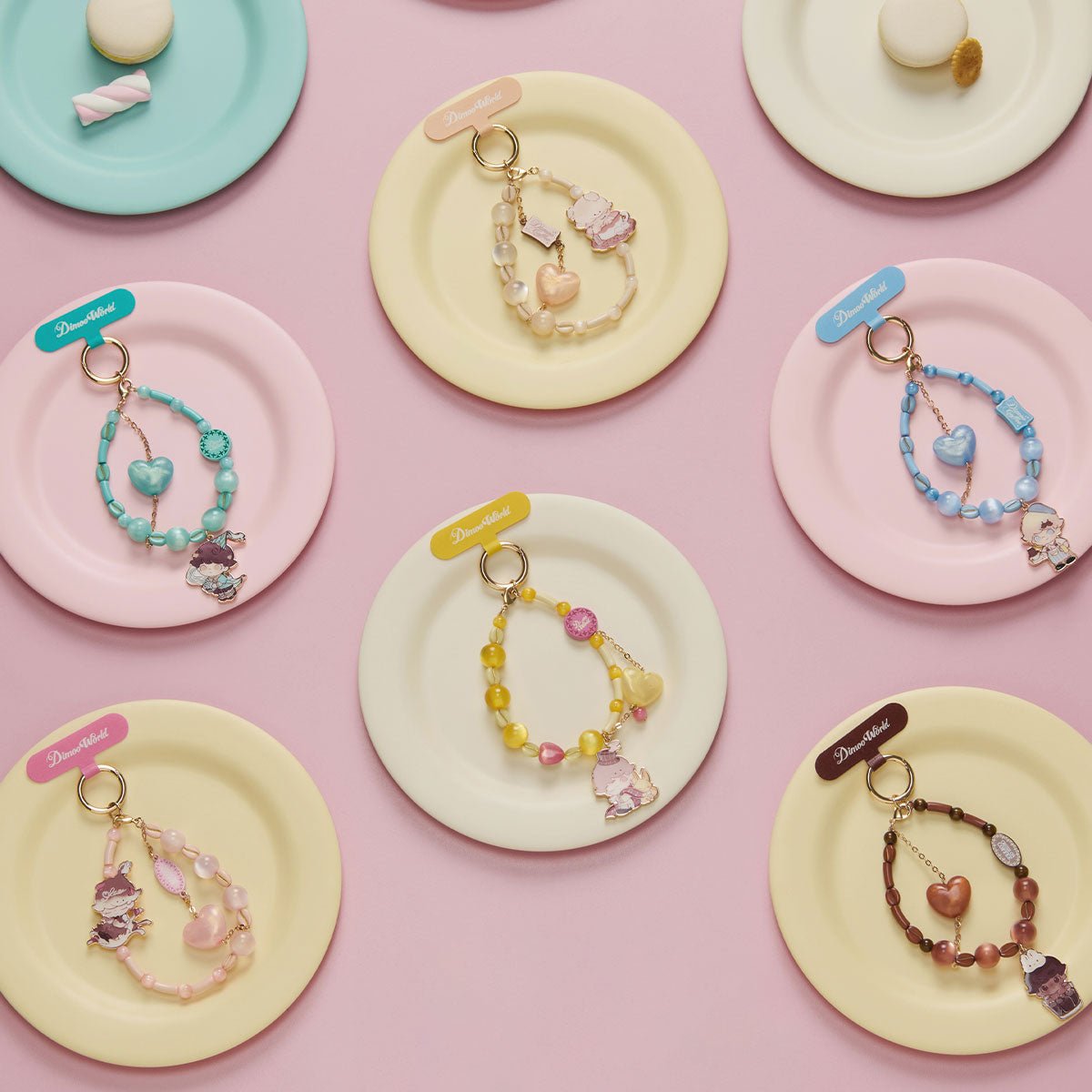 POP MART - Dimoo Crush on Coffee Phone Charm - KICKOMI