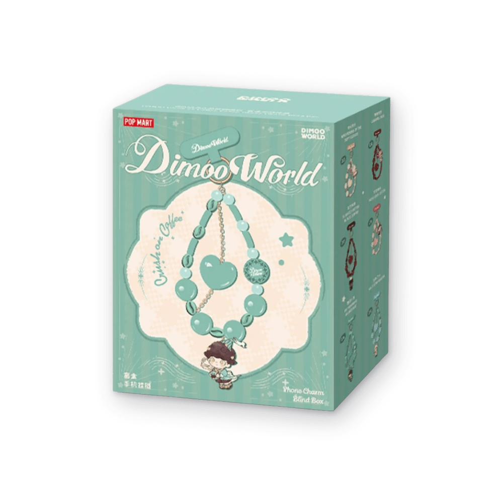 Dimoo Crush on Coffee Phone Charm – blind box
