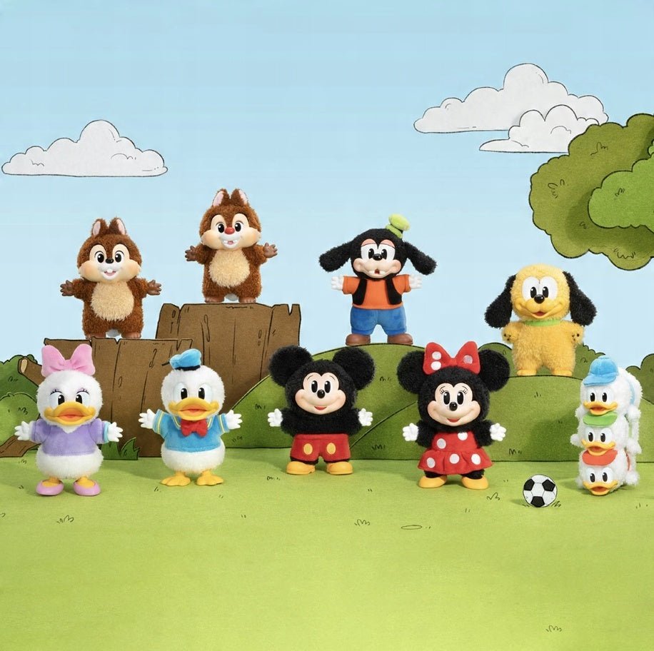 POP MART - Disney Mickey Family Cute Together Keychain Figures | Blind Box Brelok - KICKOMI