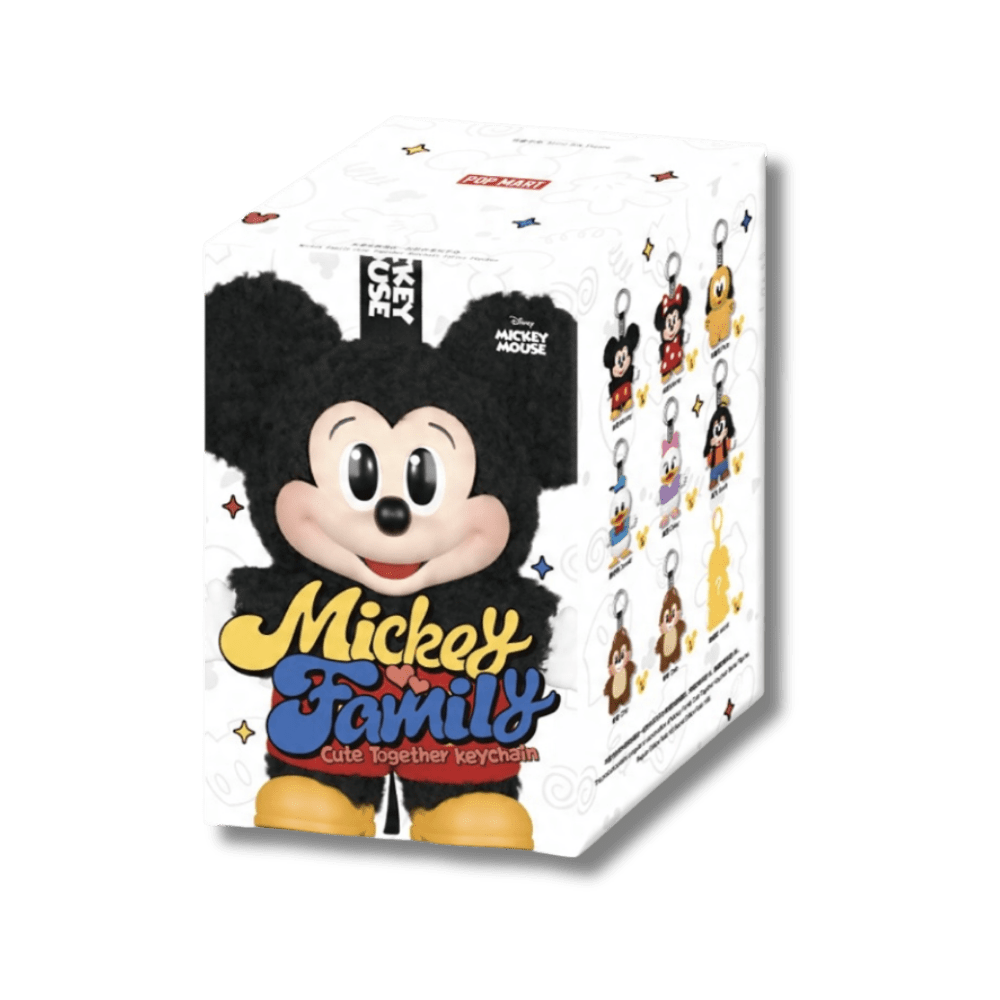 POP MART - Disney Mickey Family Cute Together Keychain Figures | Blind Box Brelok - KICKOMI