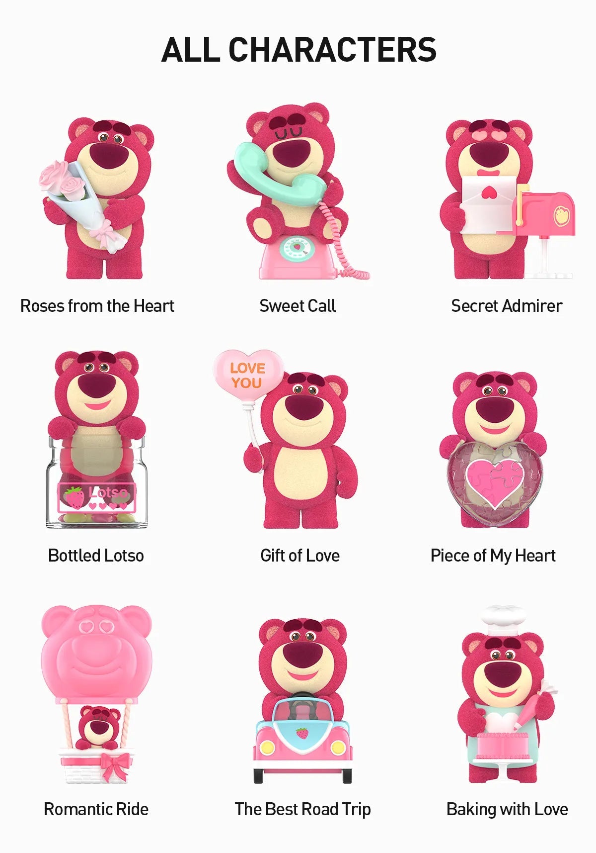 POP MART - Disney Pixar Toy Story Lotso Wondrous Rendezvous - KICKOMI