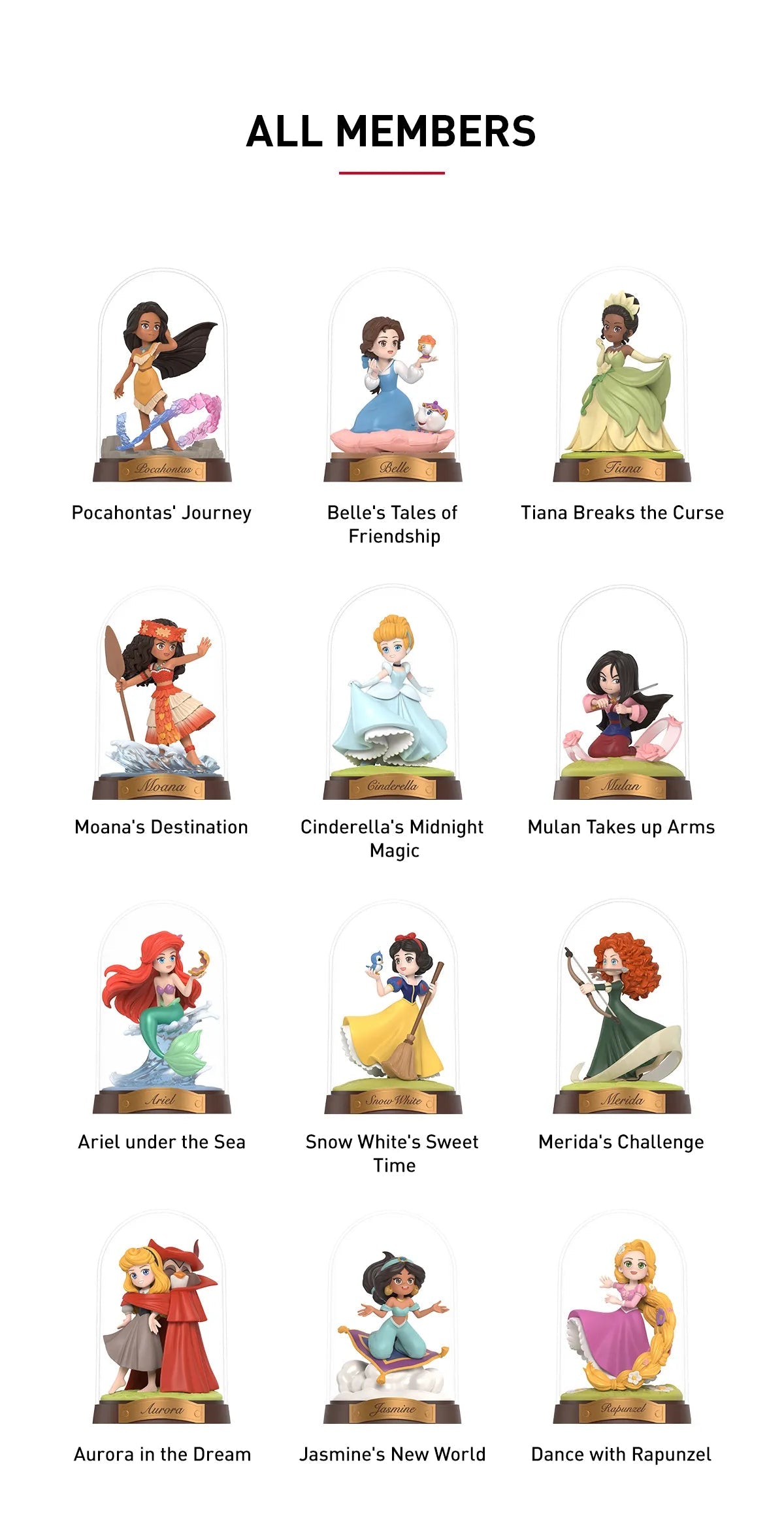POP MART - Disney Princess Create Your World - KICKOMI
