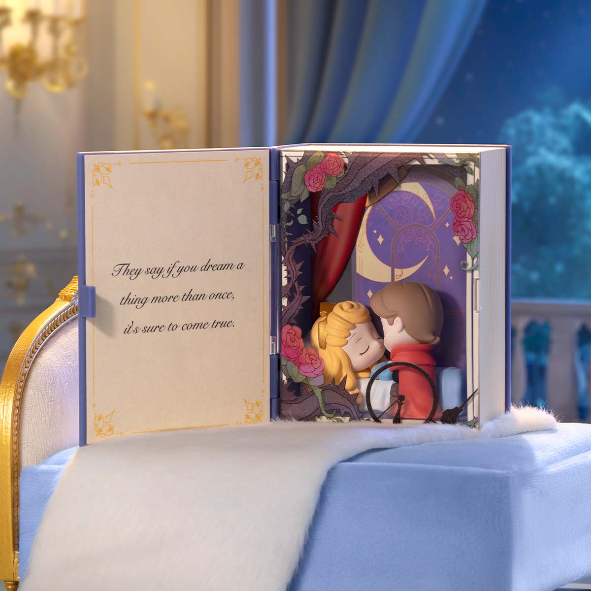 POP MART - Disney Princess's Fairy Tales Series Scene Sets - KICKOMI