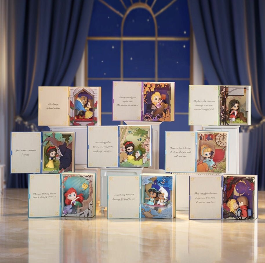 POP MART - Disney Princess's Fairy Tales Series Scene Sets | Blind Box Figurka Kolekcjonerska - KICKOMI
